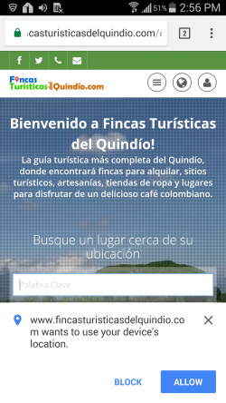 Sitio Web con Mapa Guía de las Fincas Turísticas del Quindío en el Eje Cafetero Guía turística con localización de lugares y sitios turísticos para visitar