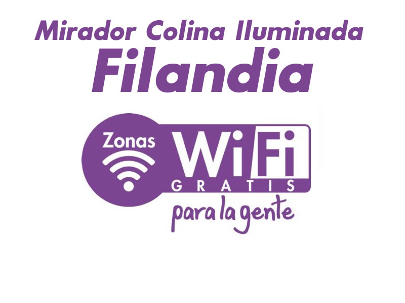 Zona WiFi Gratis Mirador Colina Iluminada Filandia